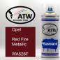 Preview: Opel, Red Fire Metallic, WA526F: 400ml Sprühdose, von ATW Autoteile West.